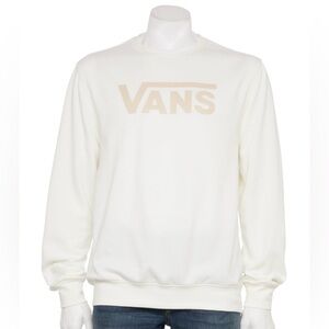 Vans Classic Mens Crewneck Sweatshirt color: marshmallow Size XL New with tags